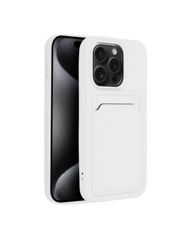 COQUE pour IPHONE 15 Pro blanc