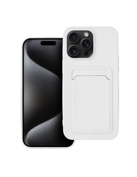 COQUE pour IPHONE 15 Pro Max blanc