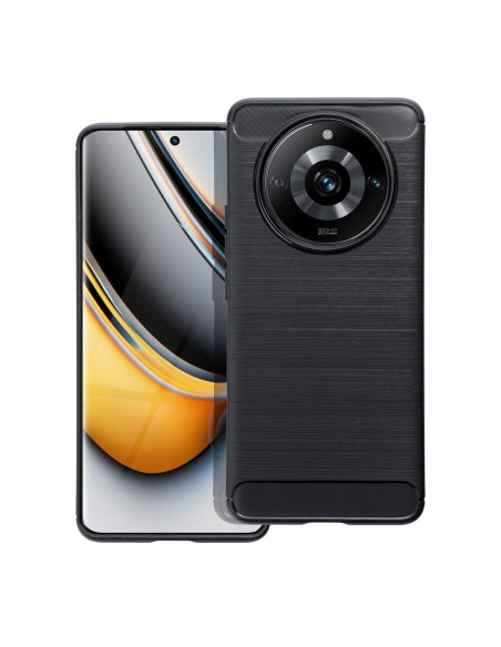 COQUE FORCELL - CARBON pour HONOR 70 PRO NOIR