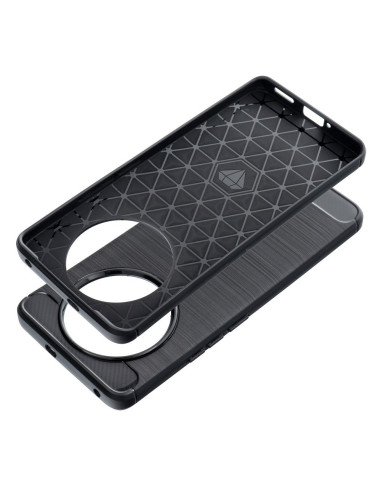 COQUE FORCELL - CARBON pour HONOR 70 PRO NOIR