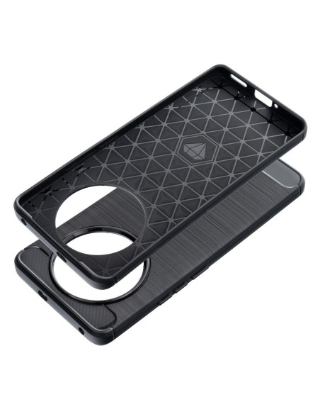 COQUE FORCELL - CARBON pour HONOR 70 PRO NOIR