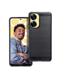 COQUE FORCELL - CARBON pour REALME C55 NOIR 2
