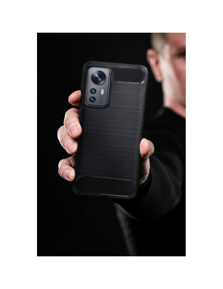 COQUE FORCELL - CARBON pour REALME C55 NOIR
