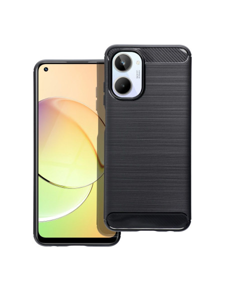 COQUE FORCELL - CARBON pour REALME 10 5G NOIR