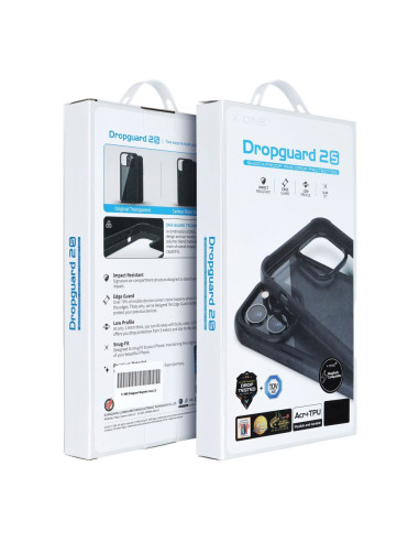X-ONE Dropguard Magnetic Coque 2.0 (compatible MagSafe) - pour Apple iPhone 13 noir