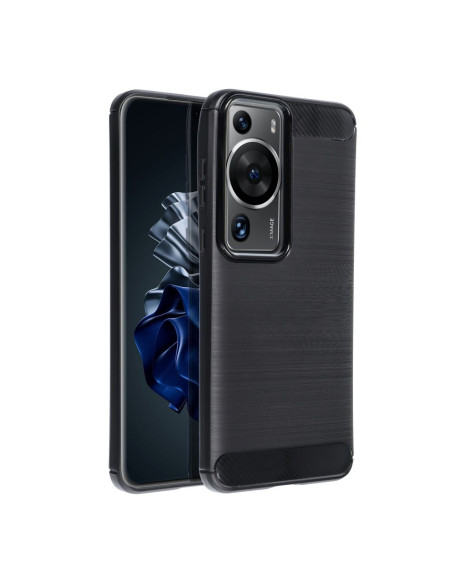 COQUE FORCELL - CARBON pour HUAWEI P60 / P60 PRO NOIR