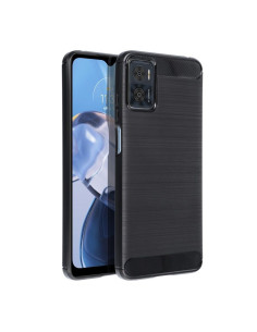 COQUE FORCELL - CARBON pour MOTOROLA E22 / E22i NOIR
