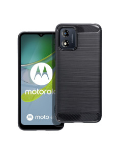 COQUE FORCELL - CARBON pour MOTOROLA E13 NOIR 2