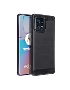 COQUE FORCELL - CARBON pour MOTOROLA EDGE 40 PRO NOIR