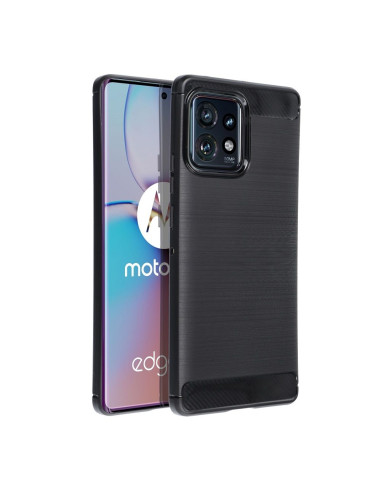 COQUE FORCELL - CARBON pour MOTOROLA EDGE 40 PRO NOIR