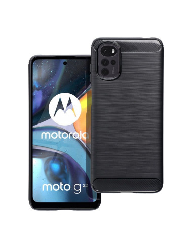 COQUE FORCELL - CARBON pour MOTOROLA G22 NOIR