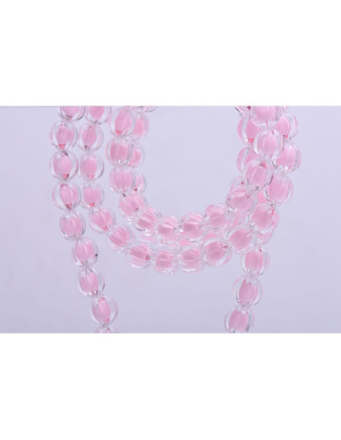 Pendentif COLORFUL pour téléphone / longueur du cordon 120cm (60cm en boucle) / autour du cou - rose