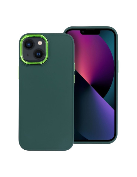 Coque FRAME pour IPHONE 13 Mini vert