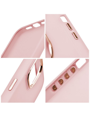 Coque FRAME pour IPHONE 13 Pro Max rose poudré