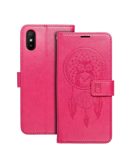 MEZZO Etui pour XIAOMI Redmi 9AT / Redmi 9A dreamcatcher magenta