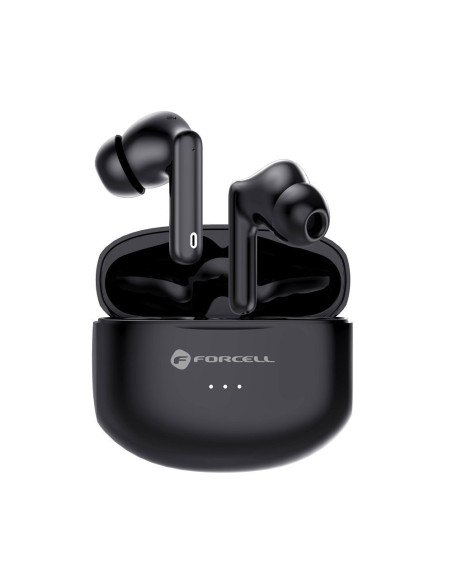 FORCELL F-AUDIO Écouteurs stéréo sans fil / bluetooth TWS CLEAR Sound noir