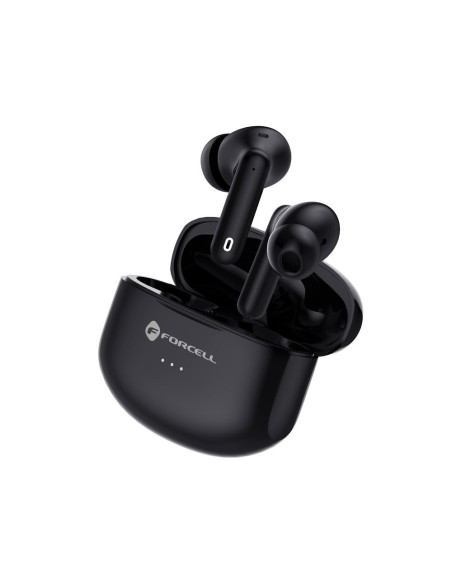 FORCELL F-AUDIO Écouteurs stéréo sans fil / bluetooth TWS CLEAR Sound noir