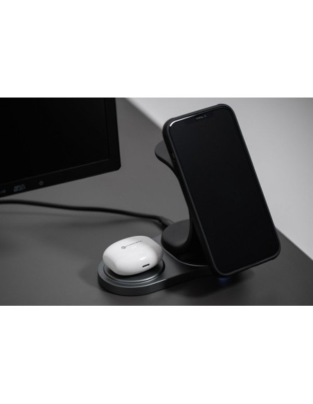 FORCELL F-AUDIO Écouteurs stéréo sans fil / bluetooth TWS CLEAR Sound blanc