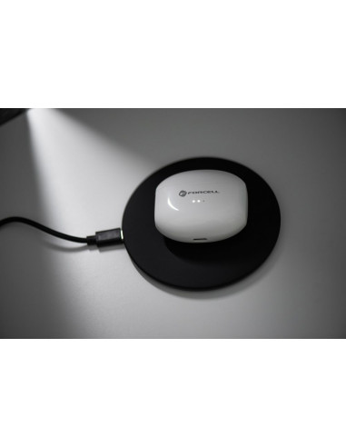 FORCELL F-AUDIO Écouteurs stéréo sans fil / bluetooth TWS CLEAR Sound blanc