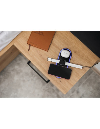 FORCELL F-AUDIO Écouteurs stéréo sans fil / bluetooth TWS CLEAR Sound blanc
