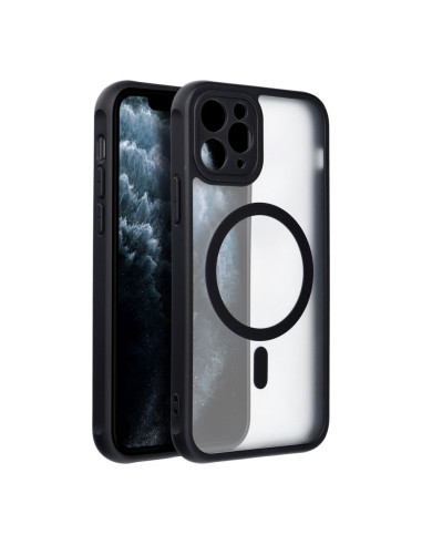 FULL MATTE MAG COVER compatible avec MagSafe pour IPHONE 11 Pro noir