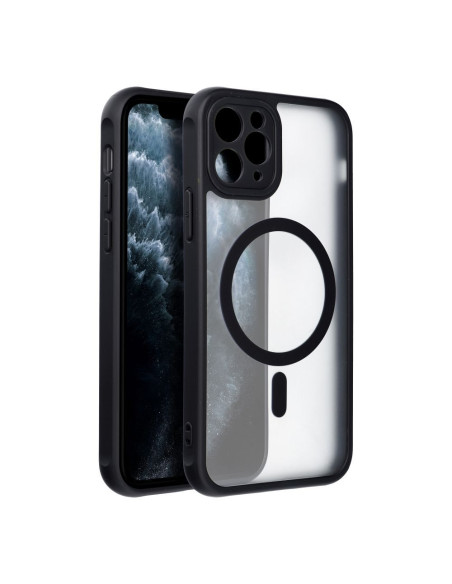 FULL MATTE MAG COVER compatible avec MagSafe pour IPHONE 11 Pro noir