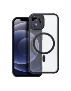 Coque MATTE MAG COVER compatible avec MagSafe pour IPHONE 12 noir