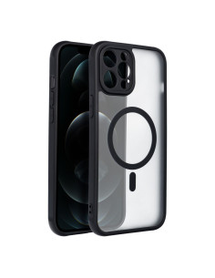 Coque MATTE MAG COVER compatible avec MagSafe pour IPHONE 12 Pro Max noir 2