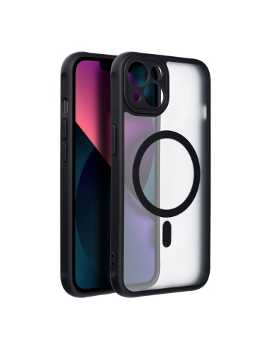 FULL MATTE MAG COVER case compatible with MagSafe for IPHONE 13 black