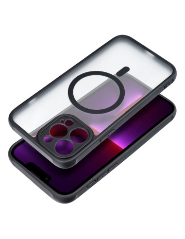FULL MATTE MAG COVER compatible avec MagSafe pour IPHONE 13 Pro noir