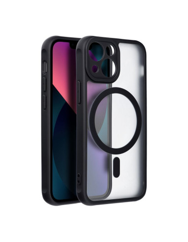FULL MATTE MAG COVER case compatible with MagSafe for IPHONE 13 Mini black