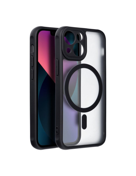 FULL MATTE MAG COVER case compatible with MagSafe for IPHONE 13 Mini black