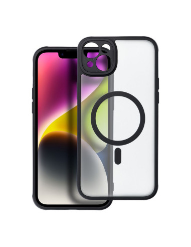 Coque MATTE MAG COVER compatible avec MagSafe pour IPHONE 14 Plus noir