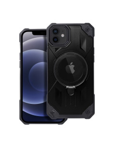 ARMOR MAG COVER Coque compatible avec MagSafe pour IPHONE 12 / 12 Pro noir 2