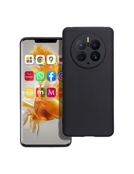 Coque MATT pour HUAWEI Mate 50 PRO noir