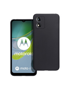 Coque MATT pour MOTOROLA E13 noir
