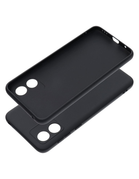 Coque MATT pour MOTOROLA E13 noir