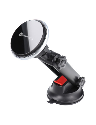 FORCELL Support voiture pour tableau de bord/verre avec charge par induction compatible avec MagSafe 15W HS2