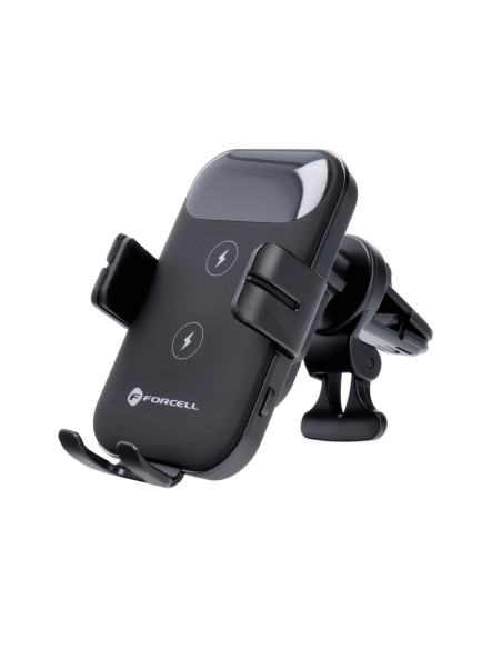 FORCELL Support voiture pour tableau de bord/verre avec charge par induction 15W HS4