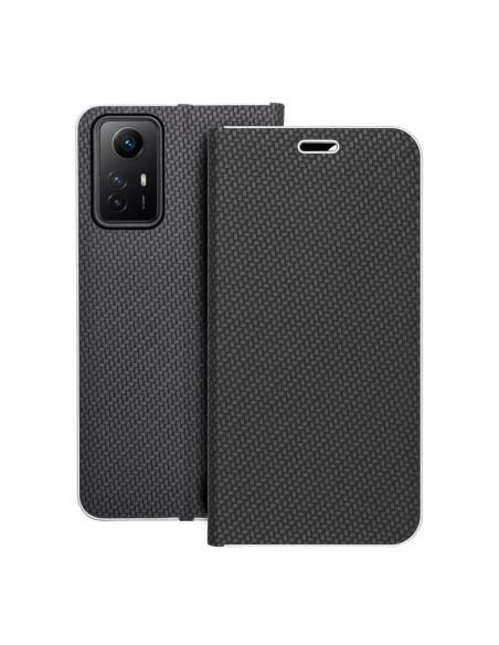 Etui LUNA Carbon pour XIAOMI Redmi NOTE 12S noir