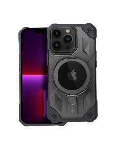 ARMOR MAG COVER Coque compatible avec MagSafe pour IPHONE 13 Pro noir 2