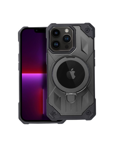 ARMOR MAG COVER Coque compatible avec MagSafe pour IPHONE 13 Pro noir