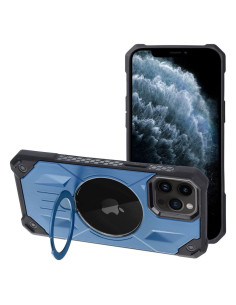 ARMOR MAG COVER compatible avec MagSafe pour IPHONE 11 Pro Max bleu