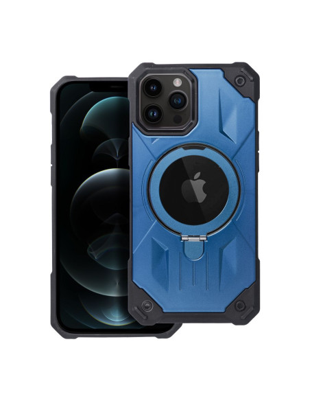 ARMOR MAG COVER compatible avec MagSafe pour IPHONE 12 Pro Max bleu