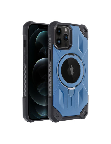 ARMOR MAG COVER compatible avec MagSafe pour IPHONE 12 Pro Max bleu