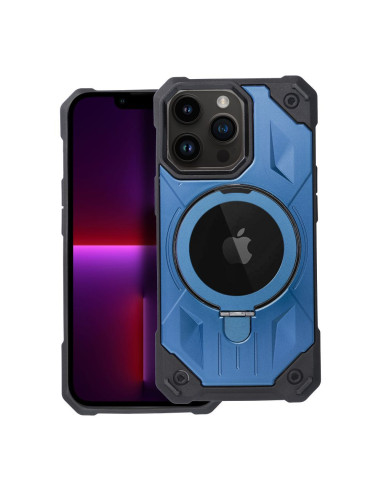 ARMOR MAG COVER compatible avec MagSafe pour IPHONE 13 Pro Max bleu