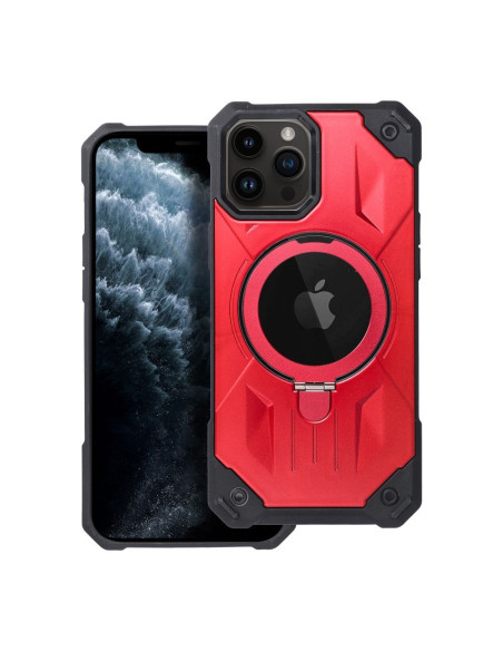ARMOR MAG COVER compatible avec MagSafe pour IPHONE 11 Pro rouge