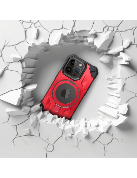 ARMOR MAG COVER compatible avec MagSafe pour IPHONE 11 Pro rouge