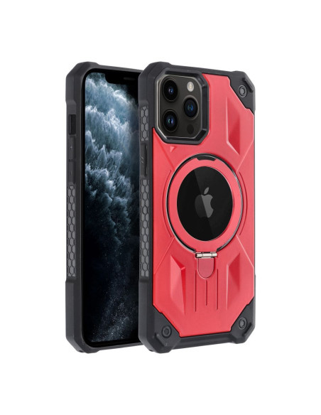ARMOR MAG COVER compatible avec MagSafe pour IPHONE 11 Pro Max rouge