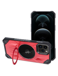 ARMOR MAG COVER compatible avec MagSafe pour IPHONE 12 Pro Max rouge